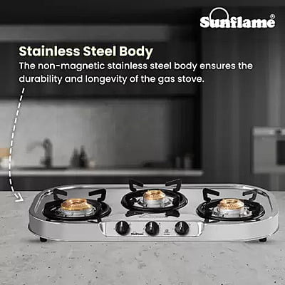 Sunflame cooktop 3B optra Sunflame cooktop 3B optra