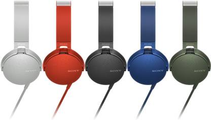 SONY STEREO HEADPHONE MDR-XB550AP/L