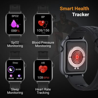 Fire-Boltt Supreme 1.79” Borderless LTPS 368*448 UHD PRO Display with 96% Screen to Body Ratio, 3ATM Waterproof , Spo2, Heart Rate and Blood Pressure Smart Watch (1.79" Black) Fire-Boltt Supreme 1.79” Borderless LTPS 368*448 UHD PRO Display with 96% Screen to Body Ratio, 3ATM Waterproof , Spo2, Heart Rate and Blood Pressure Smart Watch (1.79" Black)