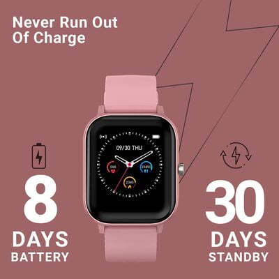 Fire-Boltt SpO2 Full Touch 1.4 inch Smart Watch 400 Nits Peak Brightness Metal Body 8 Days Battery Life with 24*7 Heart Rate monitoring IPX7 with Blood Oxygen, Fitness, Sports & Sleep Tracking