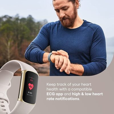 Fitbit Charge 5 Advanced Health & Fitness Tracker with Built-in GPS, Stress Management, Fitbit Charge 5 Advanced Health & Fitness Tracker with Built-in GPS, Stress Management,