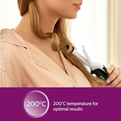 PHILIPS BHB862/00 Hair Curler (Black)