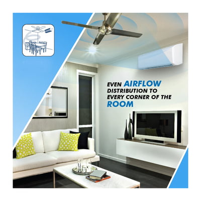 Daikin 1.8 Ton 3 Star Inverter Split AC, FTKT60TV (Copper Condenser ,Econo Mode ,PM 2.5 Filter ,Coanda Airflow) Daikin 1.8 Ton 3 Star Inverter Split AC, FTKT60TV (Copper Condenser ,Econo Mode ,PM 2.5 Filter ,Coanda Airflow)