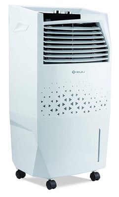 Bajaj TMH36 SKIVE Tower air cooler, 36 L, with anti bacterial technology, 25 FEET POWERFUL AIR THROW, white Bajaj TMH36 SKIVE Tower air cooler, 36 L, with anti bacterial technology, 25 FEET POWERFUL AIR THROW, white