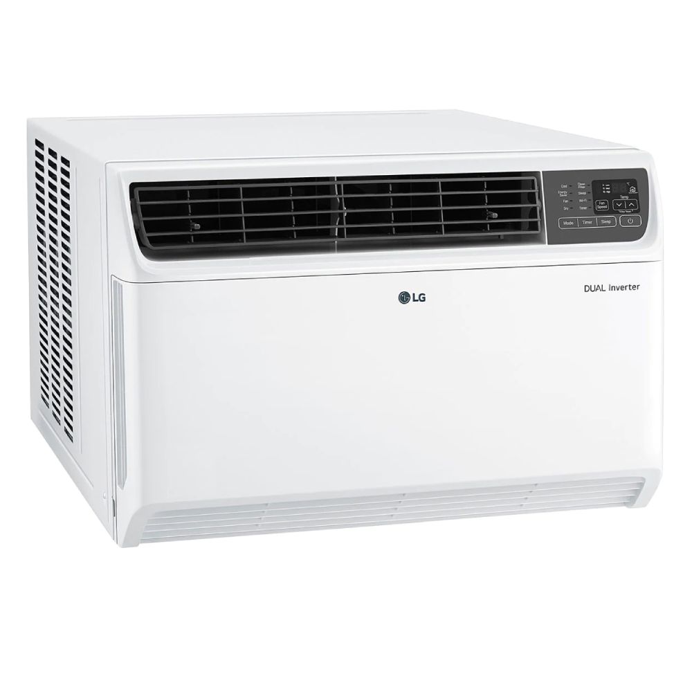 LG PW-Q12WUZA DUAL Inverter Window AC(1.0), 5 Star with Convertible 4-in-1 Cooling and ThinQ (Wi-Fi) LG PW-Q12WUZA DUAL Inverter Window AC(1.0), 5 Star with Convertible 4-in-1 Cooling and ThinQ (Wi-Fi)