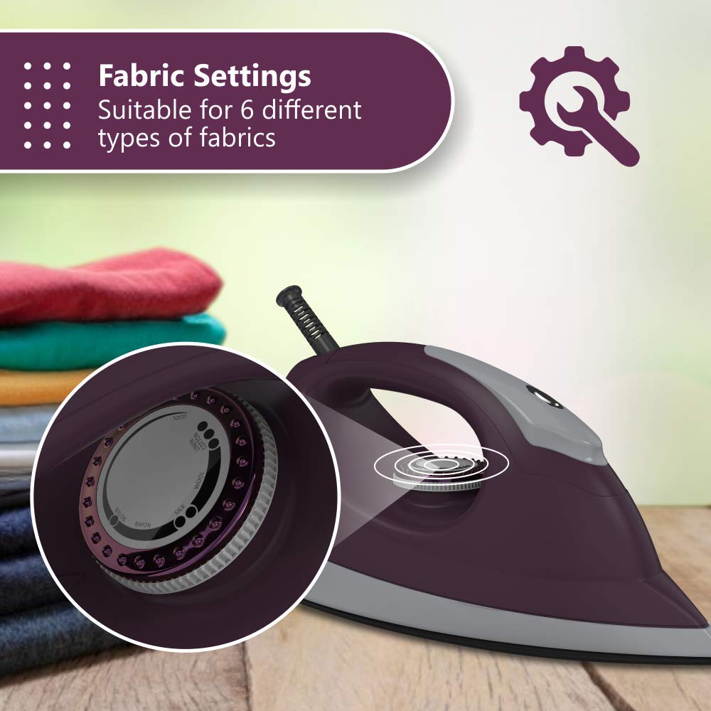 CROMPTON ACGEI PEBBLE 1100 W DRY IRON CROMPTON ACGEI PEBBLE 1100 W DRY IRON