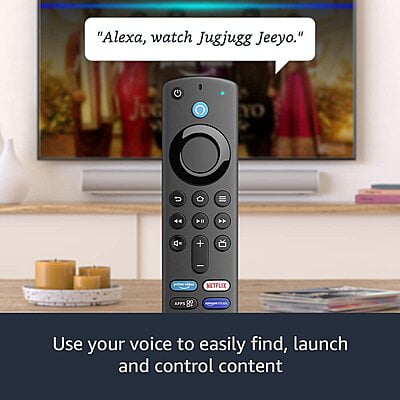 Amazon Fire TV Stick 4K with all-new Alexa Voice Remote (includes TV and app controls), Dolby Vision