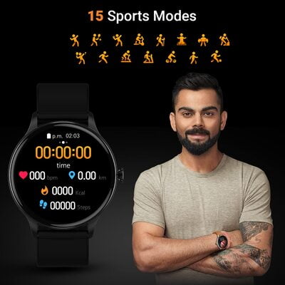 Fire-Boltt Terra AMOLED Always ON 390*390 Pixel Full Touch Screen, Spo2 & Heart Rate Monitoring Smartwatch with Custom Widget Shortcuts Fire-Boltt Terra AMOLED Always ON 390*390 Pixel Full Touch Screen, Spo2 & Heart Rate Monitoring Smartwatch with Custom Widget Shortcuts