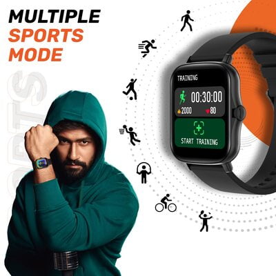 Fire-Boltt Beast SpO2 1.69” Industry’s Largest Display Size Full Touch Smart Watch with Blood Oxygen Monitoring, Heart Rate Monitor, Multiple Watch Faces & Long Battery Life Fire-Boltt Beast SpO2 1.69” Industry’s Largest Display Size Full Touch Smart Watch with Blood Oxygen Monitoring, Heart Rate Monitor, Multiple Watch Faces & Long Battery Life