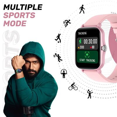 Fire-Boltt Beast SpO2 1.69” Industry’s Largest Display Size Full Touch Smart Watch with Blood Oxygen Monitoring, Heart Rate Monitor, Multiple Watch Faces & Long Battery Life Fire-Boltt Beast SpO2 1.69” Industry’s Largest Display Size Full Touch Smart Watch with Blood Oxygen Monitoring, Heart Rate Monitor, Multiple Watch Faces & Long Battery Life