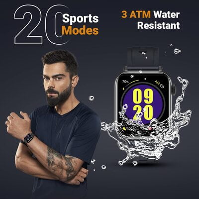 Fire-Boltt Supreme 1.79” Borderless LTPS 368*448 UHD PRO Display with 96% Screen to Body Ratio, 3ATM Waterproof , Spo2, Heart Rate and Blood Pressure Smart Watch (1.79" Black) Fire-Boltt Supreme 1.79” Borderless LTPS 368*448 UHD PRO Display with 96% Screen to Body Ratio, 3ATM Waterproof , Spo2, Heart Rate and Blood Pressure Smart Watch (1.79" Black)