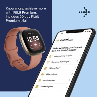 Fitbit Versa 3 Health & Fitness Smartwatch with GPS Fitbit Versa 3 Health & Fitness Smartwatch with GPS