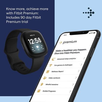 Fitbit Versa 3 Health & Fitness Smartwatch with GPS