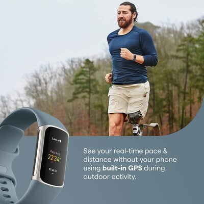 Fitbit Charge 5 Advanced Health & Fitness Tracker with Built-in GPS, Stress Management, Fitbit Charge 5 Advanced Health & Fitness Tracker with Built-in GPS, Stress Management,