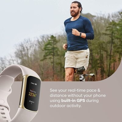 Fitbit Charge 5 Advanced Health & Fitness Tracker with Built-in GPS, Stress Management, Fitbit Charge 5 Advanced Health & Fitness Tracker with Built-in GPS, Stress Management,