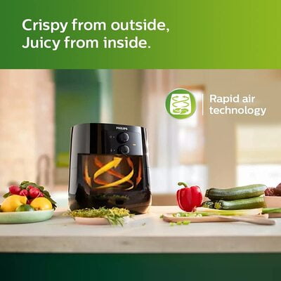 PHILIPS Air Fryer HD9200/90 (Black) PHILIPS Air Fryer HD9200/90 (Black)