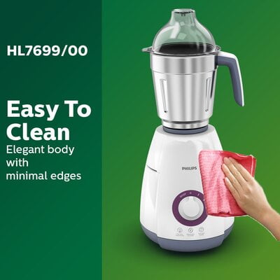Philips HL7699/00 750-Watt Mixer Grinder (White/Grey) Philips HL7699/00 750-Watt Mixer Grinder (White/Grey)