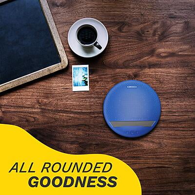 Corseca MuDisc DMS2380 5Watt Wireless Bluetooth Portable Speaker Corseca MuDisc DMS2380 5Watt Wireless Bluetooth Portable Speaker