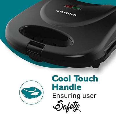 Crompton Intaservtos 800W 2 slice Sandwich toaster Crompton Intaservtos 800W 2 slice Sandwich toaster