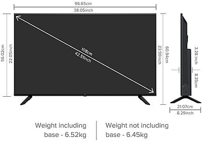 Redmi 43 Inch Full Hd Smart led Redmi 43 Inch Full Hd Smart led