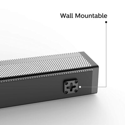 Philips Audio HTL1045/94 45w 5.0 Channel HDMI Soundbar Speaker,Black Philips Audio HTL1045/94 45w 5.0 Channel HDMI Soundbar Speaker,Black