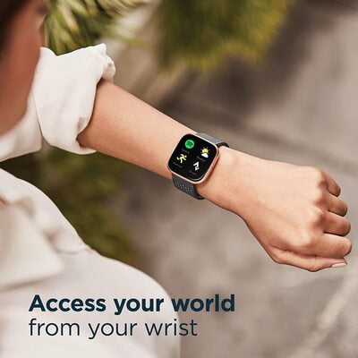 Fitbit FB507BKBK Versa 2 Health & Fitness Smartwatch-Bordeaux