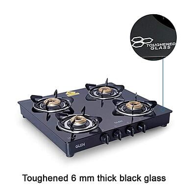 GLEN 1043 GT AUTO IGNITION BB BLK LPG STOVE GLEN 1043 GT AUTO IGNITION BB BLK LPG STOVE