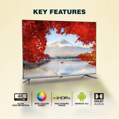 Sansui 109 cm (43 inch) Ultra HD (4K) LED Smart Android TV (JSW43ASUHD) Sansui 109 cm (43 inch) Ultra HD (4K) LED Smart Android TV (JSW43ASUHD)