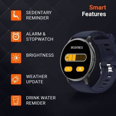 Fire-Boltt Spin 1.4 inch Large Screen Spo2 Smartwatch