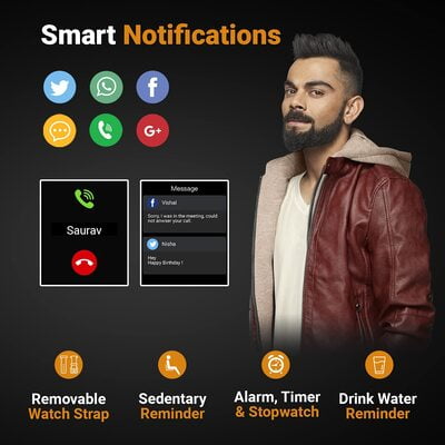 Fire-Boltt Supreme 1.79” Borderless LTPS 368*448 UHD PRO Display with 96% Screen to Body Ratio, 3ATM Waterproof , Spo2, Heart Rate and Blood Pressure Smart Watch (1.79" Black) Fire-Boltt Supreme 1.79” Borderless LTPS 368*448 UHD PRO Display with 96% Screen to Body Ratio, 3ATM Waterproof , Spo2, Heart Rate and Blood Pressure Smart Watch (1.79" Black)