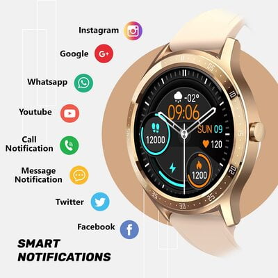 Fire-Boltt 360 SpO2 Full Touch Large Display Round Smart Watch with in-Built Games, 8 Days Battery Life, IP67 Water Resistant with Blood Oxygen and Heart Rate Monitoring BSW003 Fire-Boltt 360 SpO2 Full Touch Large Display Round Smart Watch with in-Built Games, 8 Days Battery Life, IP67 Water Resistant with Blood Oxygen and Heart Rate Monitoring BSW003