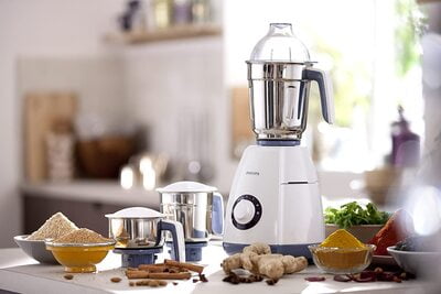 Philips HL7699/00 750-Watt Mixer Grinder (White/Grey) Philips HL7699/00 750-Watt Mixer Grinder (White/Grey)