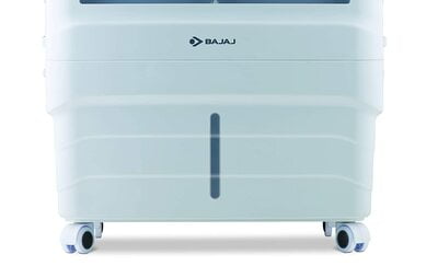 Bajaj DMH 65 Neo 65L Desert Air Cooler with Antibacterial Honeycomb Pads, Turbo Fan Technology, Powerful Air Throw and 3-Speed Control, White Bajaj DMH 65 Neo 65L Desert Air Cooler with Antibacterial Honeycomb Pads, Turbo Fan Technology, Powerful Air Throw and 3-Speed Control, White