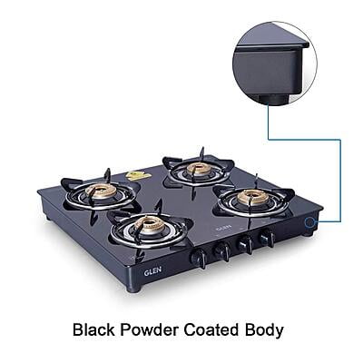 GLEN 1043 GT AUTO IGNITION BB BLK LPG STOVE GLEN 1043 GT AUTO IGNITION BB BLK LPG STOVE