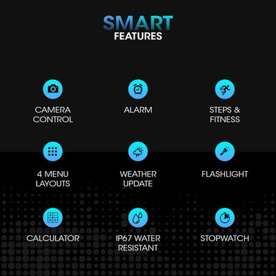 Fire-Boltt INVINCIBLE 1.39" AMOLED 454x454 Bluetooth Calling Smartwatch ALWAYS ON, 100 Sports Modes, 100 Inbuilt Watch Faces & 8GB, Play Music Without Phone on TWS, Spo2 & Heart Tracking Fire-Boltt INVINCIBLE 1.39" AMOLED 454x454 Bluetooth Calling Smartwatch ALWAYS ON, 100 Sports Modes, 100 Inbuilt Watch Faces & 8GB, Play Music Without Phone on TWS, Spo2 & Heart Tracking
