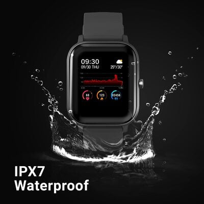 Fire-Boltt SpO2 Full Touch 1.4 inch Smart Watch 400 Nits Peak Brightness Metal Body 8 Days Battery Life with 24*7 Heart Rate monitoring IPX7 with Blood Oxygen, Fitness, Sports & Sleep Tracking