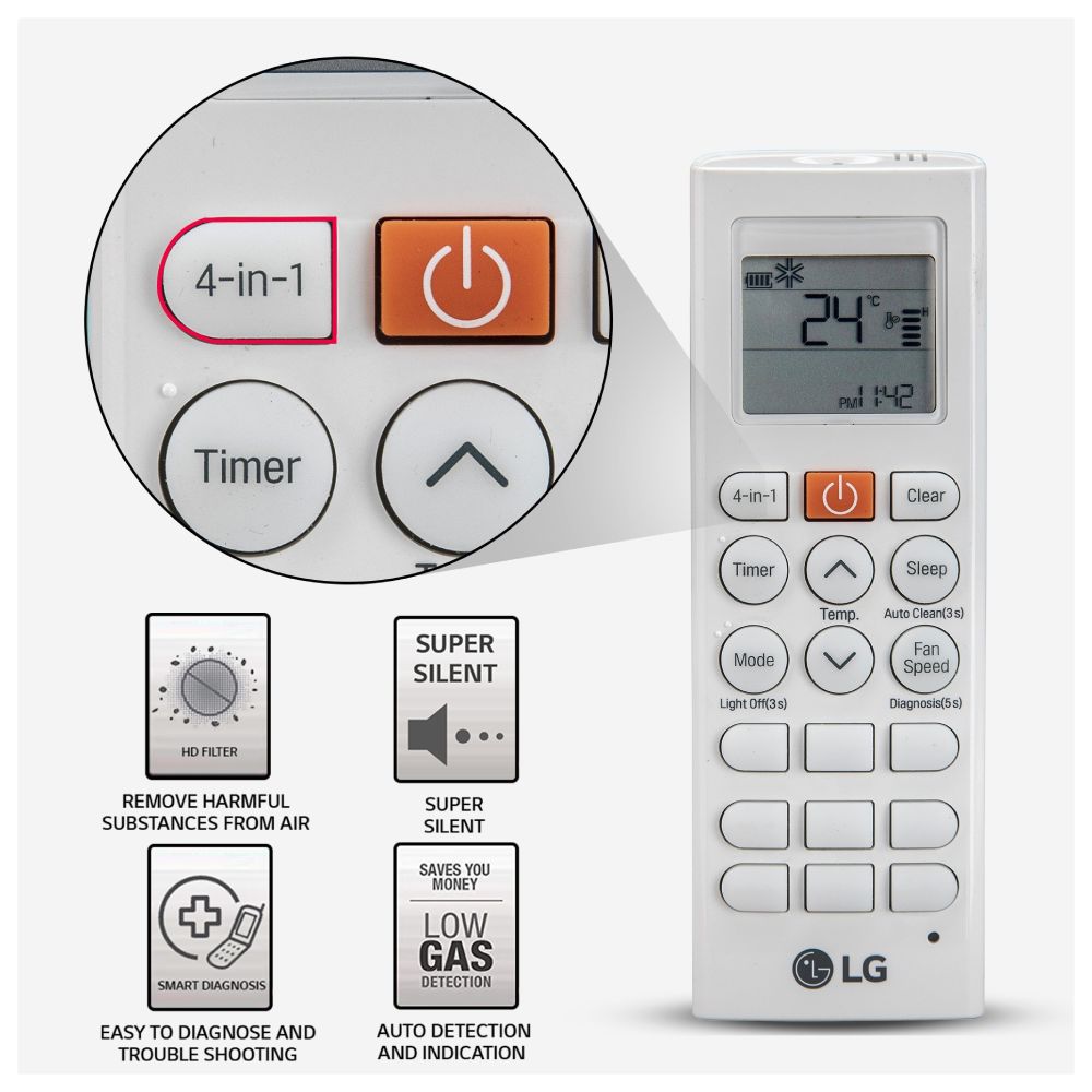 LG WINDOW AC 1.5TON PWQ18WUXA 4STAR LG WINDOW AC 1.5TON PWQ18WUXA 4STAR