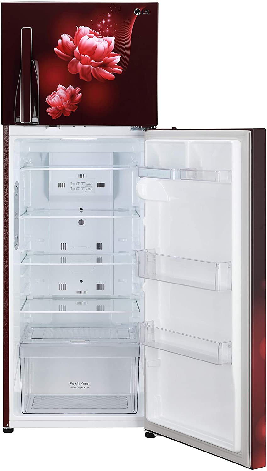 LG REF GL-T322RSCY 308 Litres Convertible PLUS Fridge with Smart Inverter Compressor , Door Cooling, Smart Diagnosis, Auto Smart Connect LG REF GL-T322RSCY 308 Litres Convertible PLUS Fridge with Smart Inverter Compressor , Door Cooling, Smart Diagnosis, Auto Smart Connect