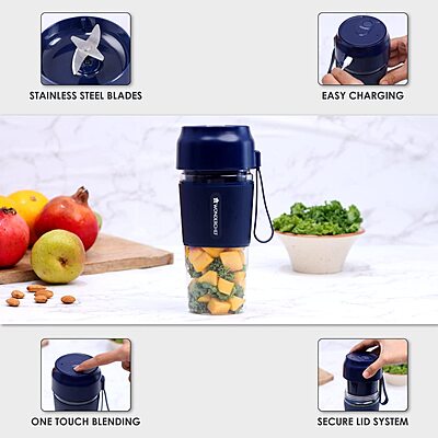 Wonderchef Nutri Cup Portable Blender pink Wonderchef Nutri Cup Portable Blender pink