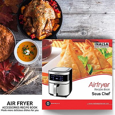 INALSA Air Fryer Digital 6.5 L Sous Chef-1650 Watt INALSA Air Fryer Digital 6.5 L Sous Chef-1650 Watt