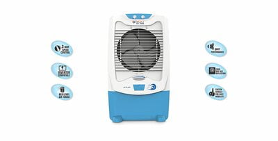 Bajaj DC 55 DLX Desert Air Cooler - 54L, White Bajaj DC 55 DLX Desert Air Cooler - 54L, White