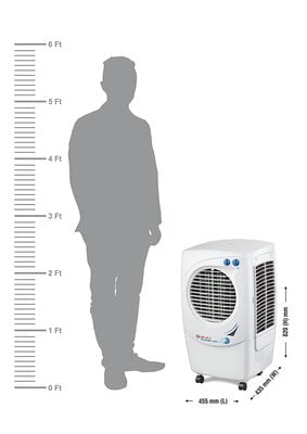Bajaj PX 97 TORQUE (HC) 36L Personal Air Cooler with Honeycomb Pads, Turbo Fan Technology, Powerful Air Throw and 3-Speed Control, White Bajaj PX 97 TORQUE (HC) 36L Personal Air Cooler with Honeycomb Pads, Turbo Fan Technology, Powerful Air Throw and 3-Speed Control, White