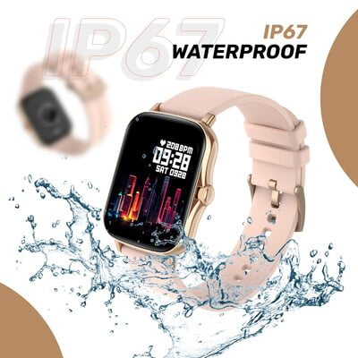 Fire-Boltt Beast SpO2 1.69” Industry’s Largest Display Size Full Touch Smart Watch with Blood Oxygen Monitoring, Heart Rate Monitor, Multiple Watch Faces & Long Battery Life