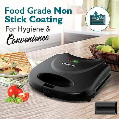 Crompton Intaservtos 800W 2 slice Sandwich toaster Crompton Intaservtos 800W 2 slice Sandwich toaster