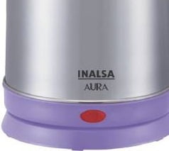 Inalsa Aura Electric Kettle  (1.8 L, Purple, Silver)