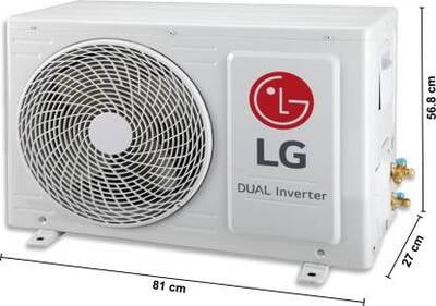 LG 1.5 Ton JS-Q18PUXA 3 Star Inverter Split AC LG 1.5 Ton JS-Q18PUXA 3 Star Inverter Split AC