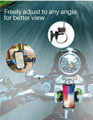 Portronics POR 1117 MoBike Universal smartphone Bike holder Portronics POR 1117 MoBike Universal smartphone Bike holder
