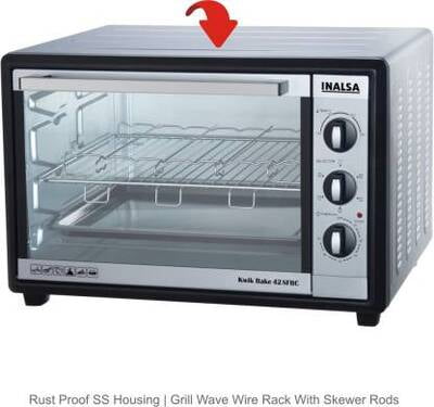 Inalsa Kwik Bake 42 SFRC 1800 watt OTG Inalsa Kwik Bake 42 SFRC 1800 watt OTG