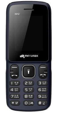 Micromax X412 Mobile Phone(Black)