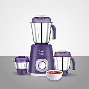 Prestige Supreme Mixer Grinder 750W With 3 Stainless Steel Jars 41372